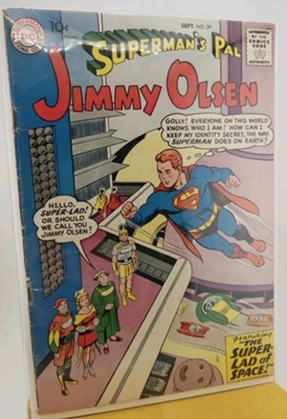 Superman's Pal Jimmy Olsen #39 Sept 1959 DC Comics Super-Lad Curt Swan Complete